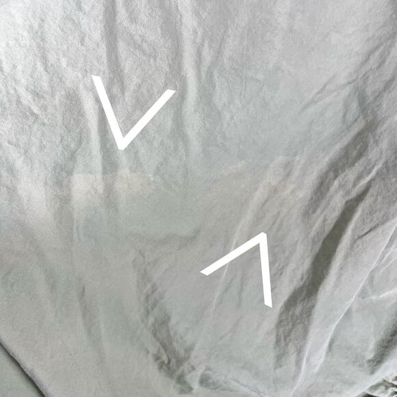 Third Form Drawn Deep Tank Maxi Dress Green Gathered Skirt Side Slit Sz 8 - Picture 7 of 13